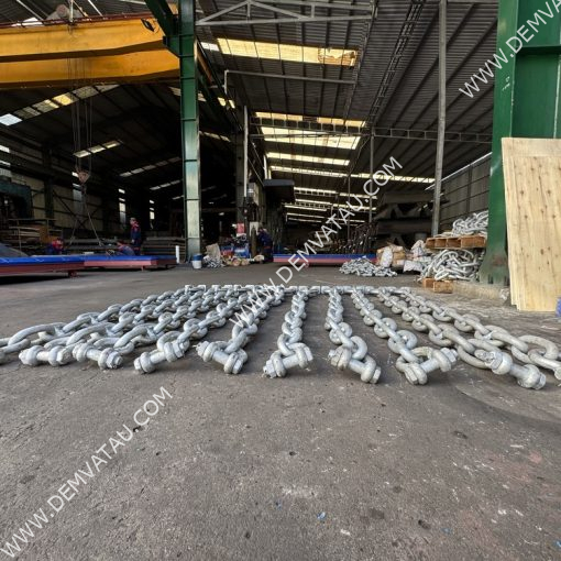 Xích neo đệm va tàu nt | tiêu chuẩn pianc, bv | nguyễn tài 10 Xích neo đệm chống va tàu