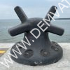 Bích neo tàu sừng trâu (staghorn bollard / dock bollards) 8 Bích neo tàu sừng trâu