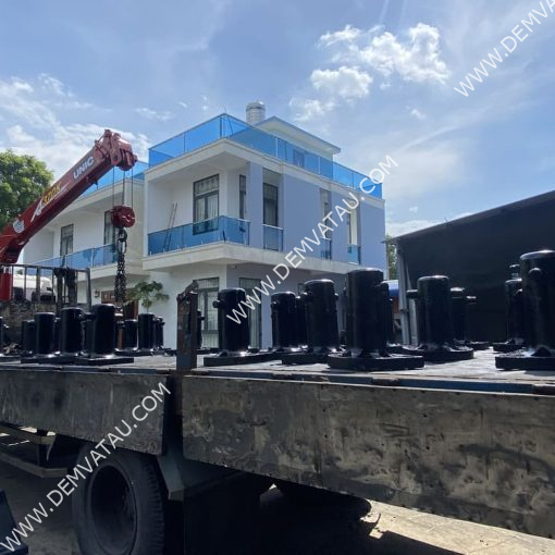 Bích neo trụ tròn - bích neo đơn - single bitt bollards 7 Bích neo tàu trụ đơn