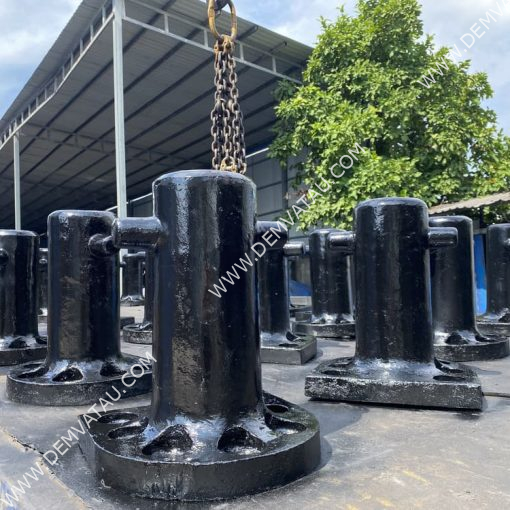 Bích neo trụ tròn - bích neo đơn - single bitt bollards 5 Bích neo tàu trụ tròn